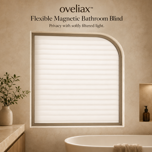 oveliax™ Magnetic Bathroom Privacy Shade