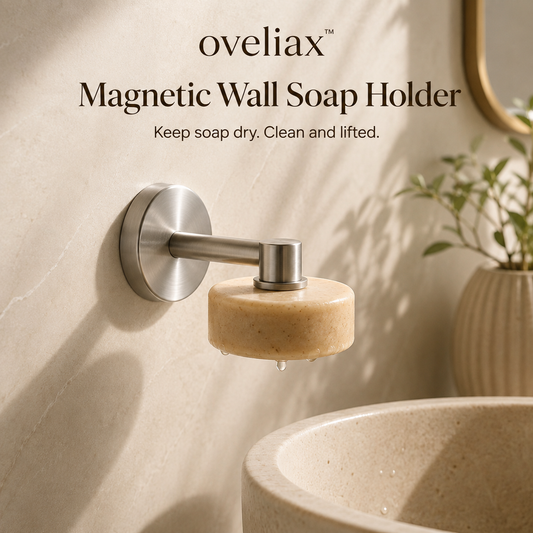 oveliax™ Magnetic Wall-Mounted Soap Holder